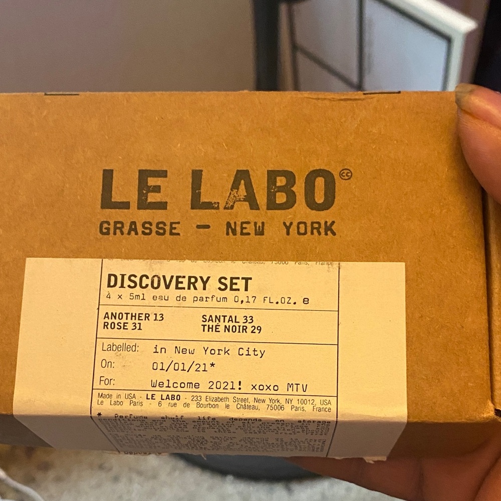 Le Labo Discovery Set in Brown Box